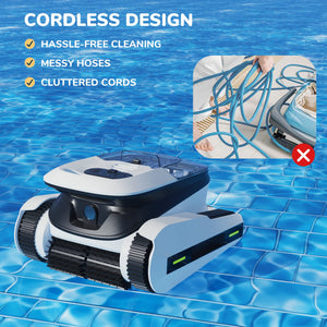 Seal Cordless Robotic Pool Vacuum Seauto