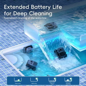 Seauto SAT40 (2026 new) Cordless Robotic Pool Vacuum Seauto