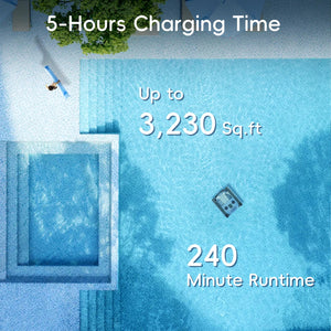 Seauto SAT40 (2026 new) Cordless Robotic Pool Vacuum Seauto