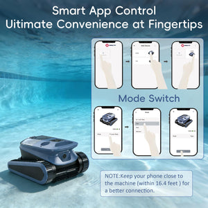 Seauto SAT40 (2026 new) Cordless Robotic Pool Vacuum Seauto