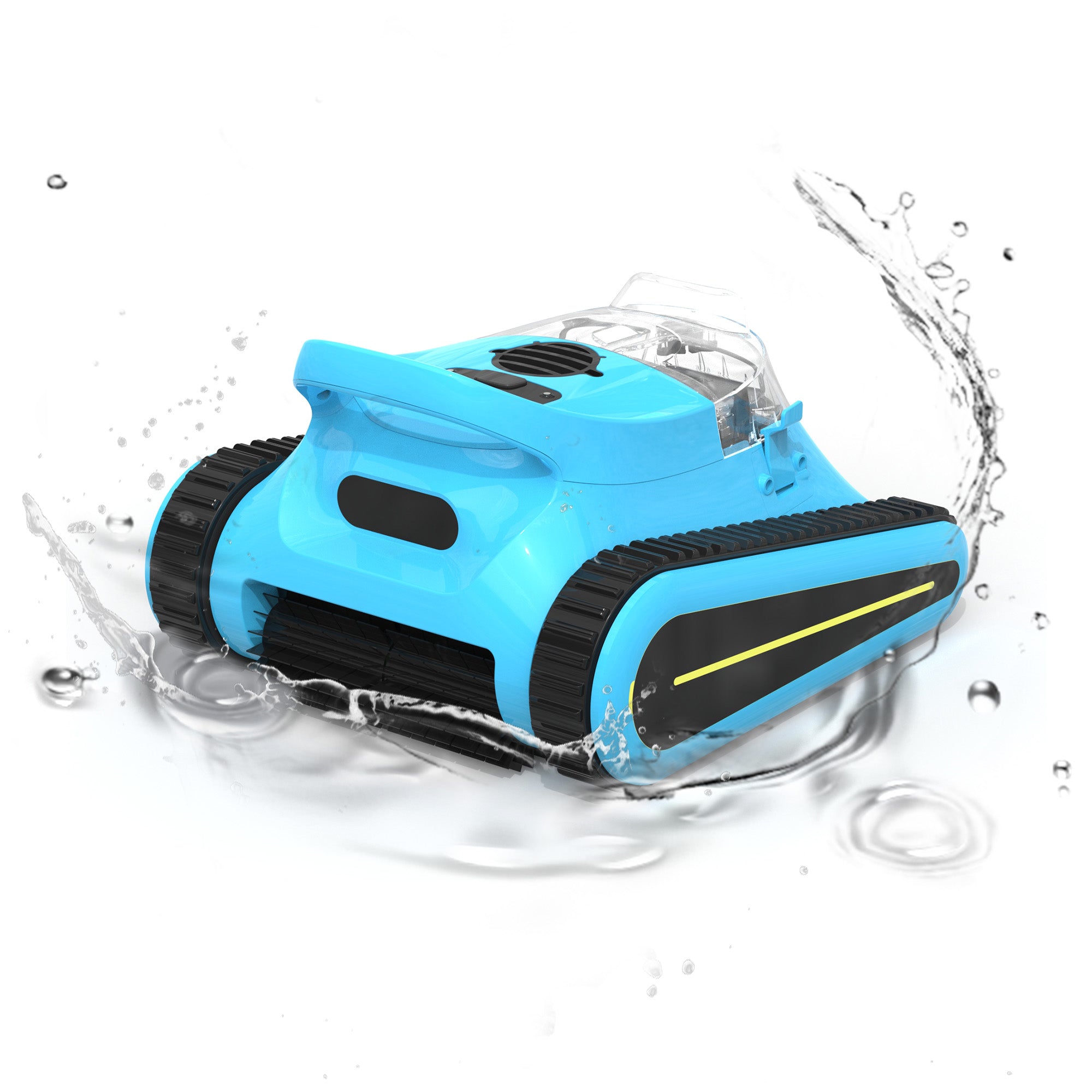 New Crab Cordless Robotic Pool Vacuum(BLUE)